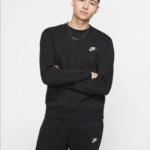 Nike Sportswear Club Fleece Crewneck Black